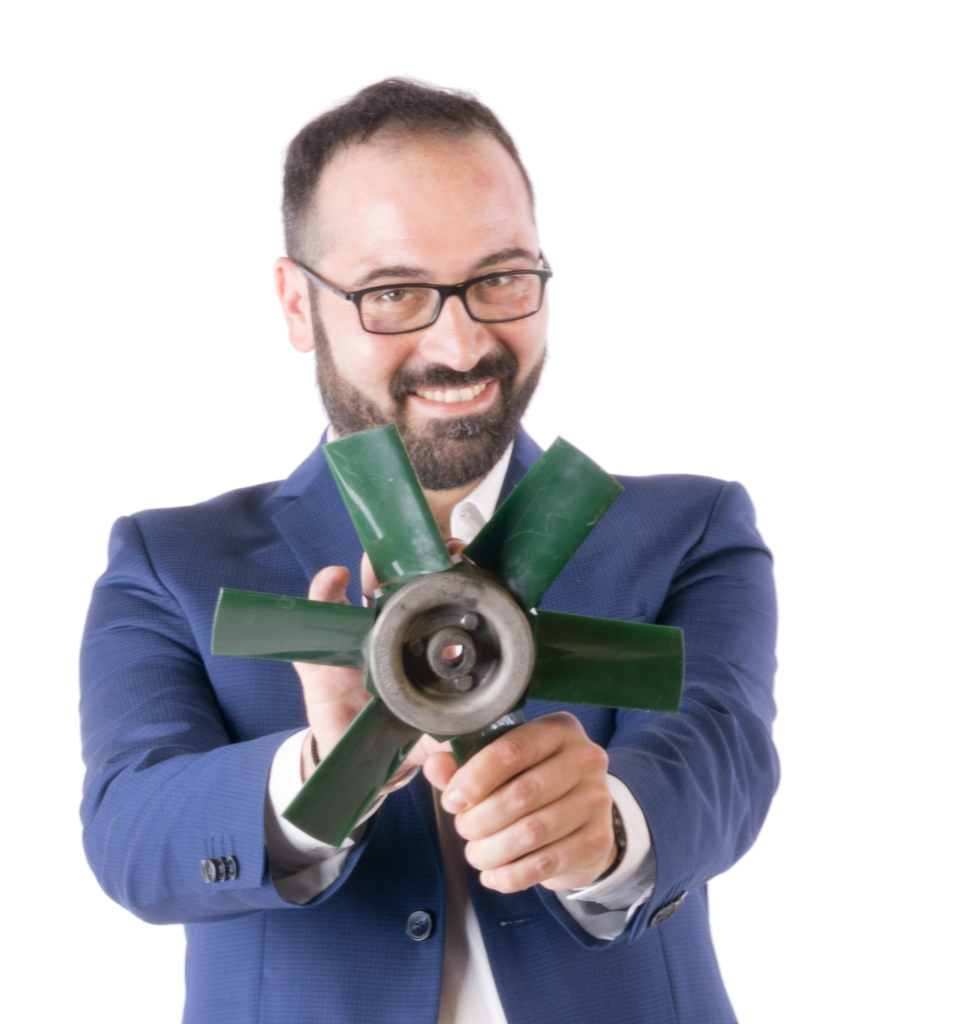Diego Perfettibile autore della guida sui ventilatori ATEX